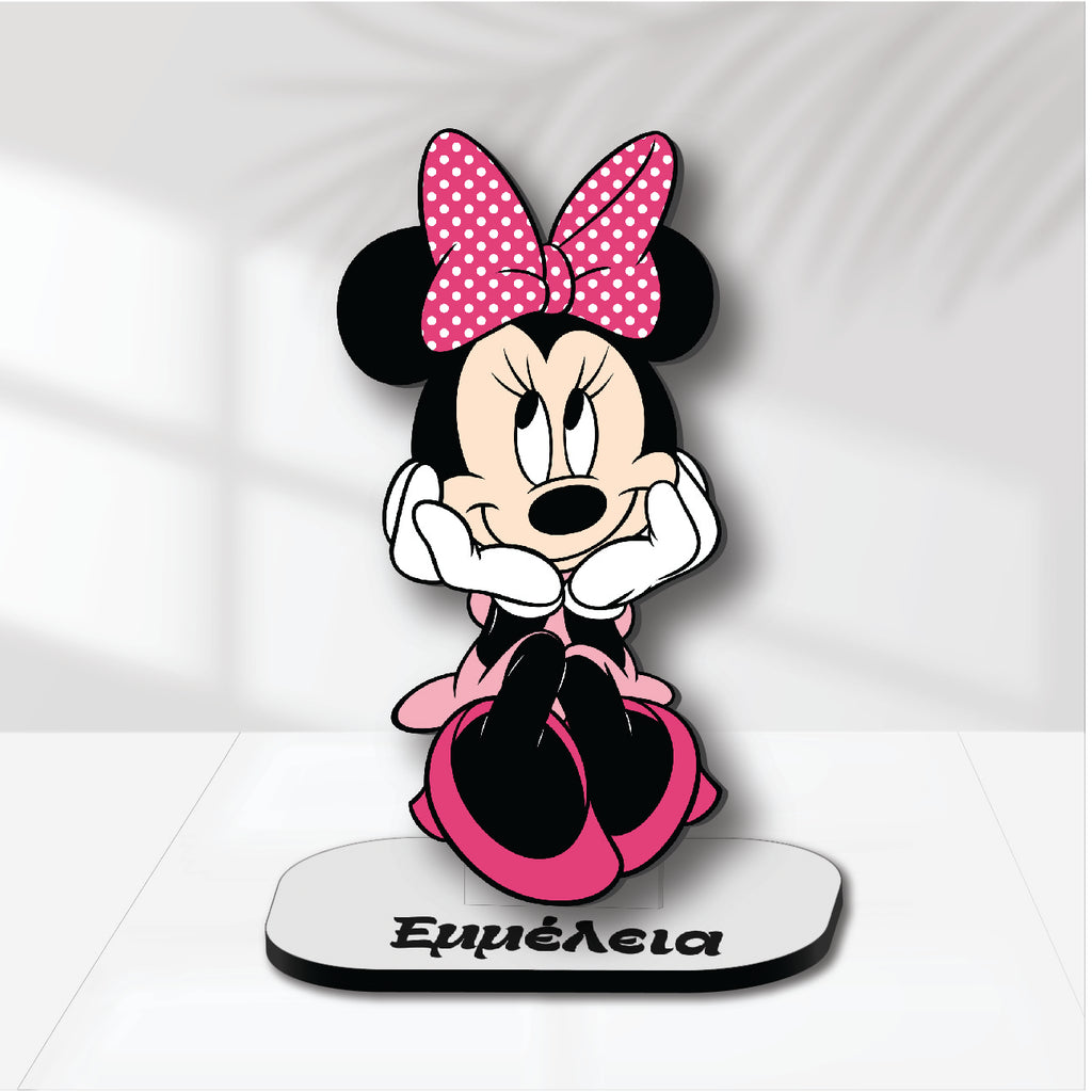 Ξύλινη Φιγούρα "Minnie" FIG-047