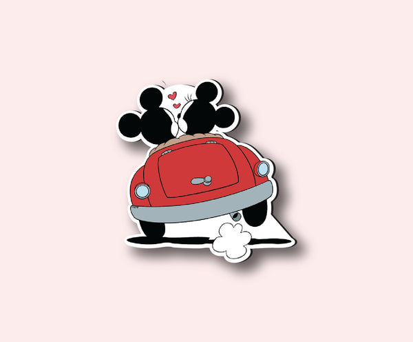 Ξύλινη Φιγούρα "Mickey & Minnie Love" FIG-049
