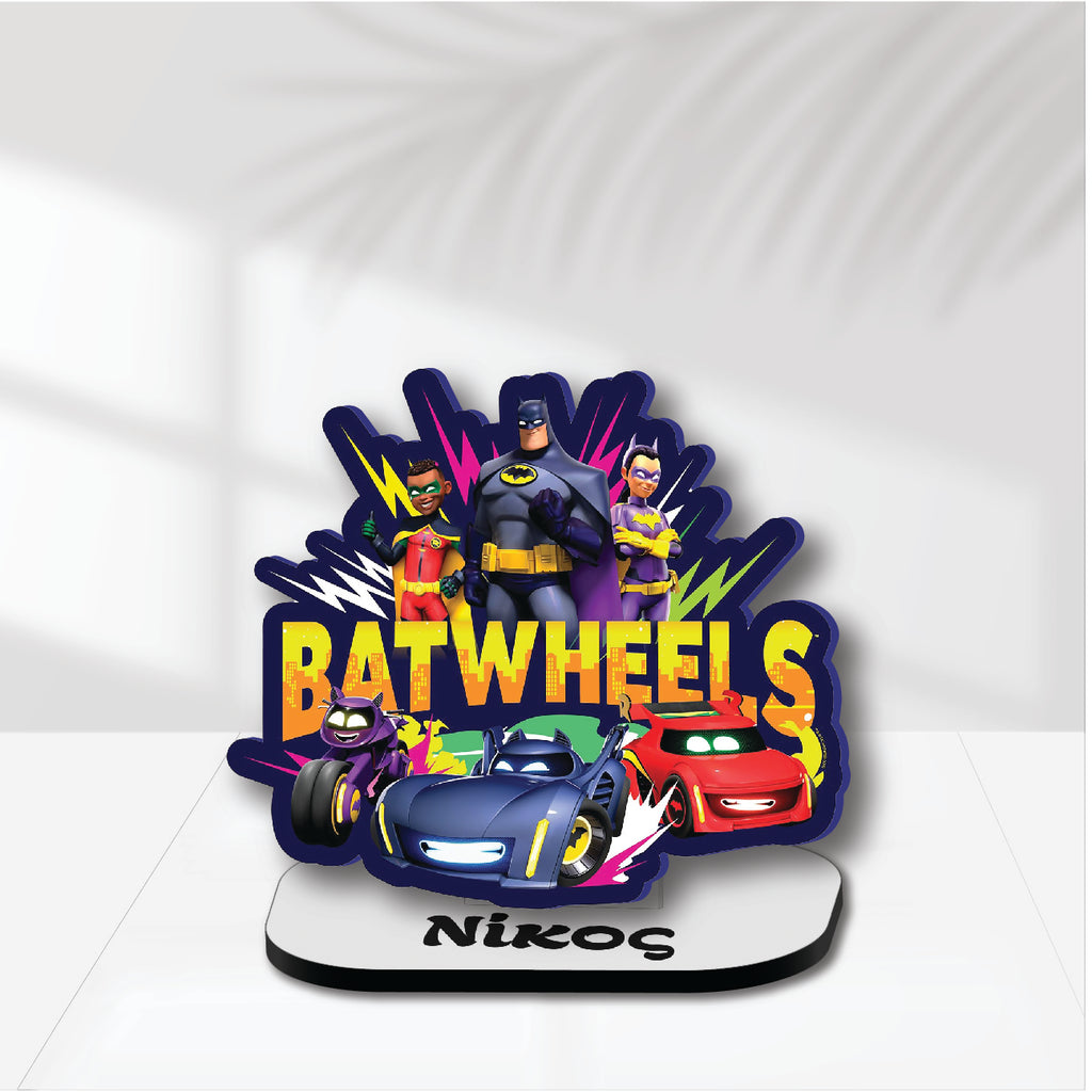 Ξύλινη Φιγούρα "Batwheels 4" FIG-064
