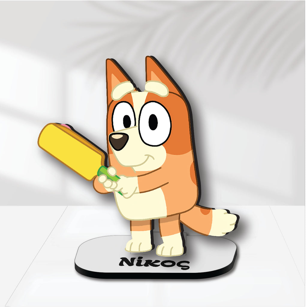 Ξύλινη Φιγούρα "Bingo (Bluey)" FIG-048