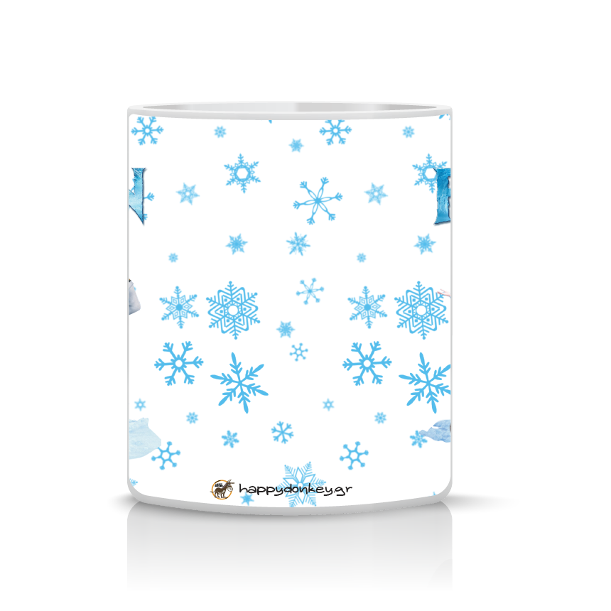 Παιδική κούπα Frozen με όνομα παιδιού – προσωποποιημένο δώρο για κορίτσι