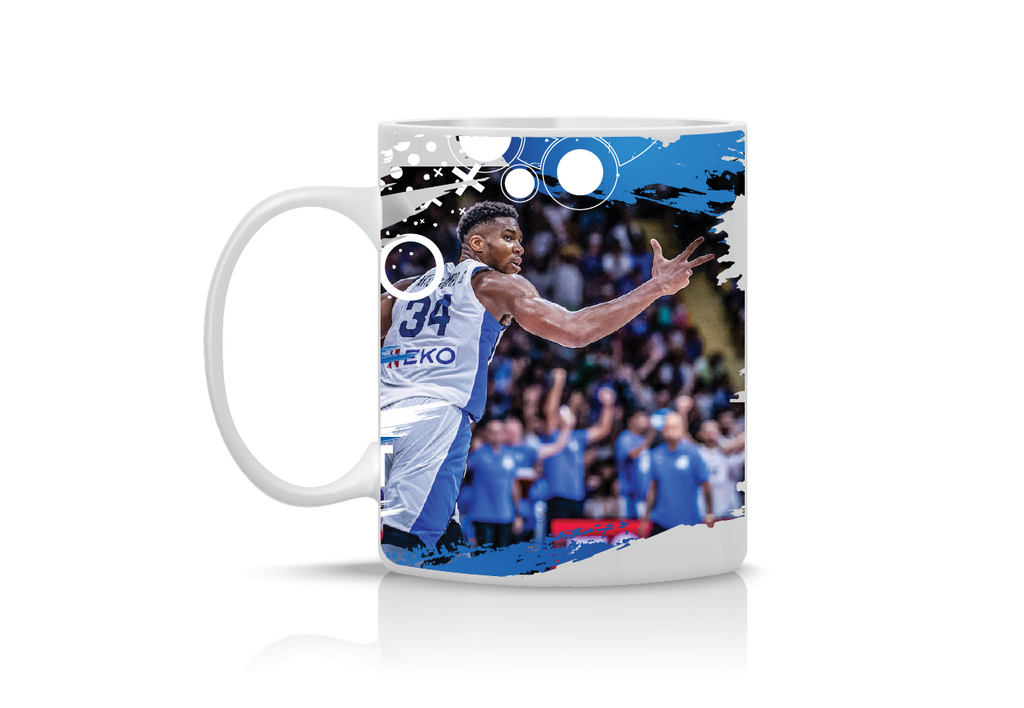 Συλλεκτική κούπα Εθνικής Ελλάδας EuroBasket 2025 με τον Γιάννη Αντετοκούνμπο (Greek Freak)