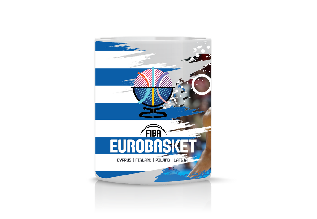 Συλλεκτική κούπα Εθνικής Ελλάδας EuroBasket 2025 με τον Γιάννη Αντετοκούνμπο (Greek Freak)