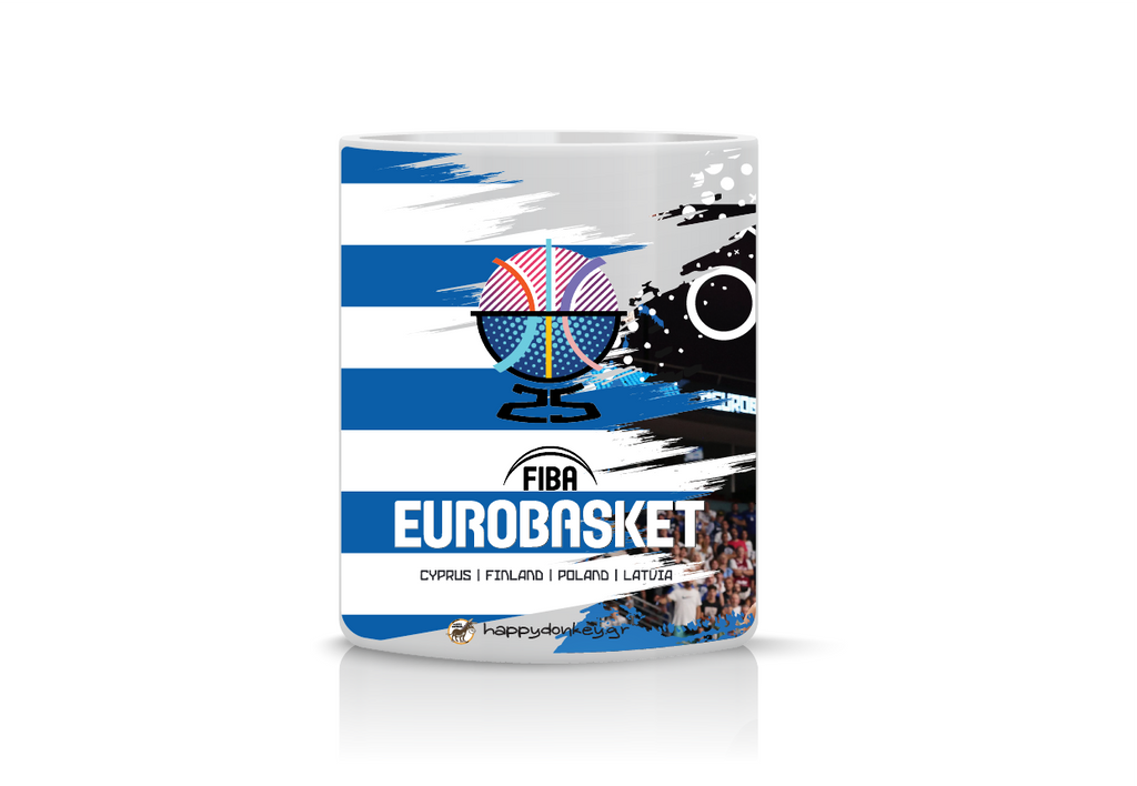 Συλλεκτική κούπα Εθνικής Ελλάδας EuroBasket 2025 με τον Γιάννη Αντετοκούνμπο (Greek Freak)