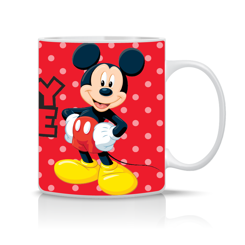 Παιδική κούπα Mickey Mouse με όνομα παιδιού – προσωποποιημένο δώρο για παιδί