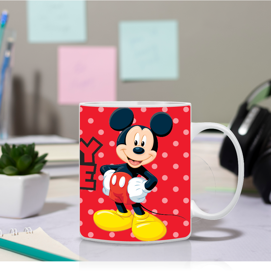 Παιδική κούπα Mickey Mouse με όνομα παιδιού – προσωποποιημένο δώρο για παιδί