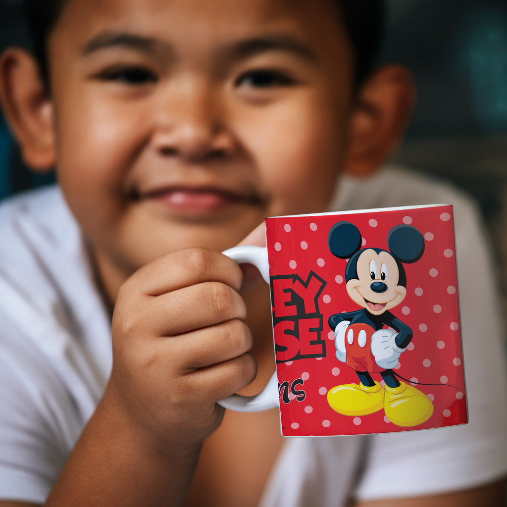 Παιδική κούπα Mickey Mouse με όνομα παιδιού – προσωποποιημένο δώρο για παιδί