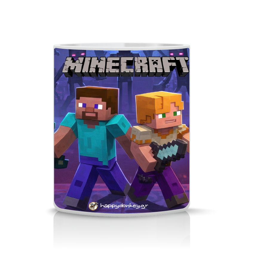 Παιδική κούπα Minecraft με όνομα παιδιού – προσωποποιημένο δώρο για αγόρι