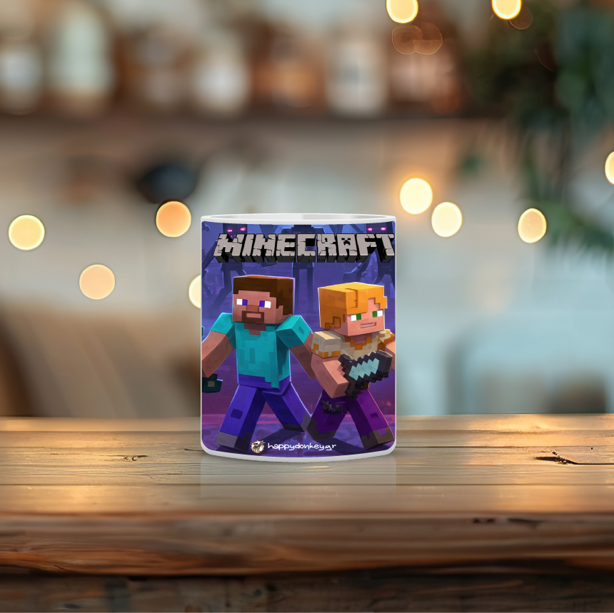 Παιδική κούπα Minecraft με όνομα παιδιού – προσωποποιημένο δώρο για αγόρι