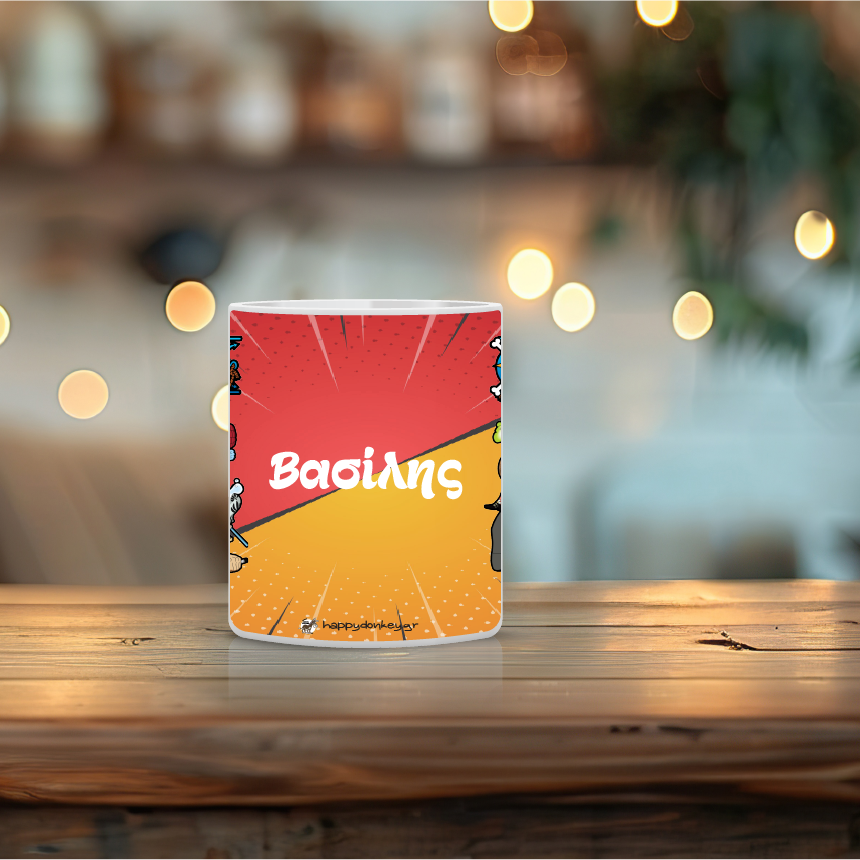 Παιδική κούπα One Piece με όνομα παιδιού – προσωποποιημένο δώρο για παιδί