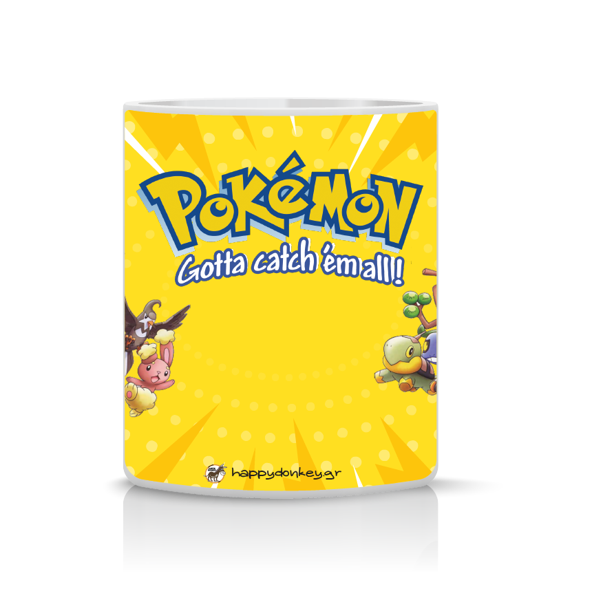 Παιδική κούπα Pokémon με όνομα παιδιού – προσωποποιημένο δώρο για παιδί