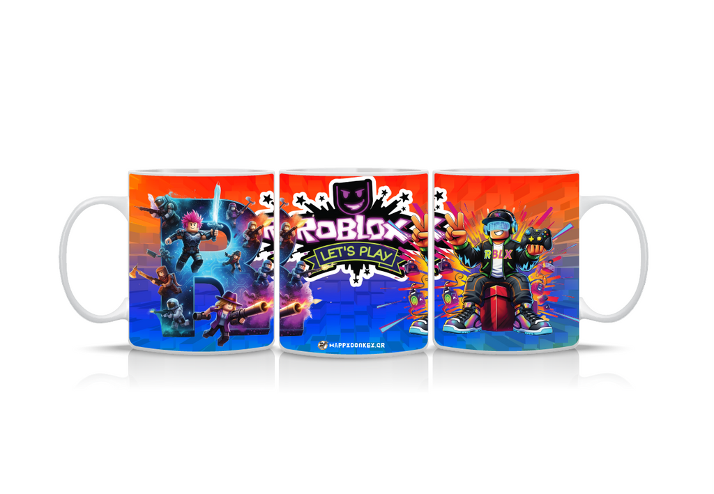 Προσωποποιημένη Κούπα Roblox R1  | Δώρο για Gamers