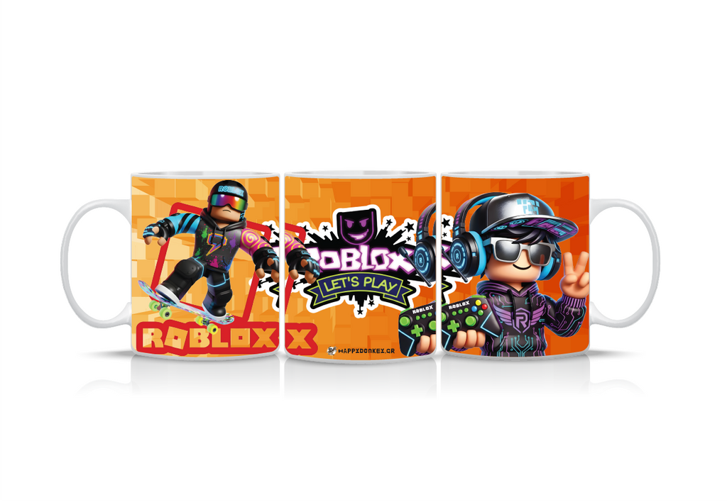 Προσωποποιημένη Κούπα Roblox R3 | Δώρο για Gamers