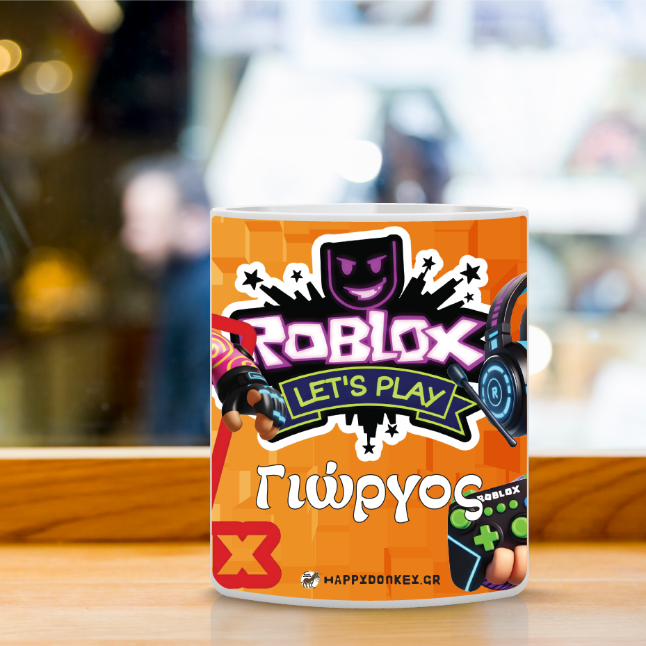 Προσωποποιημένη Κούπα Roblox R3 | Δώρο για Gamers