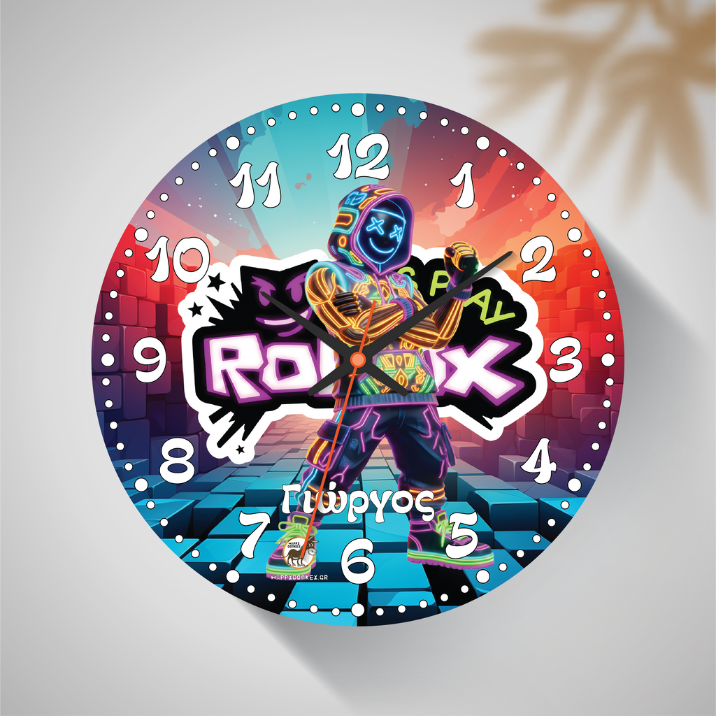Ρολόι Τοίχου Roblox R4