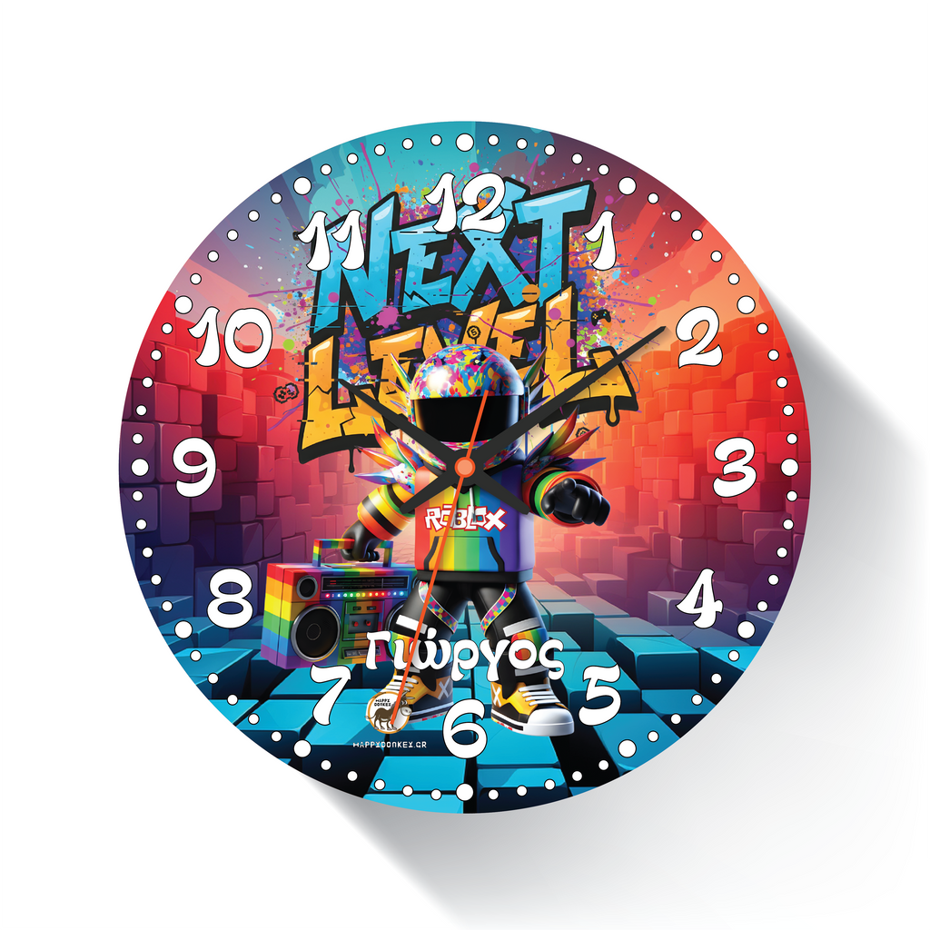 Ρολόι Τοίχου Roblox R5