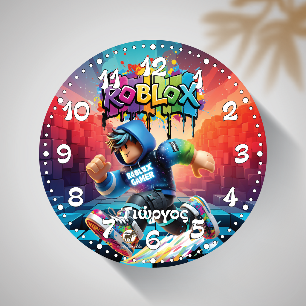 Ρολόι Τοίχου Roblox R6