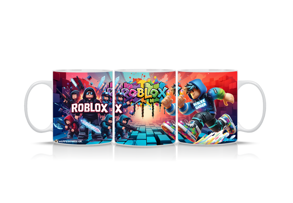 Προσωποποιημένη Κούπα Roblox R6 | Δώρο για Gamers