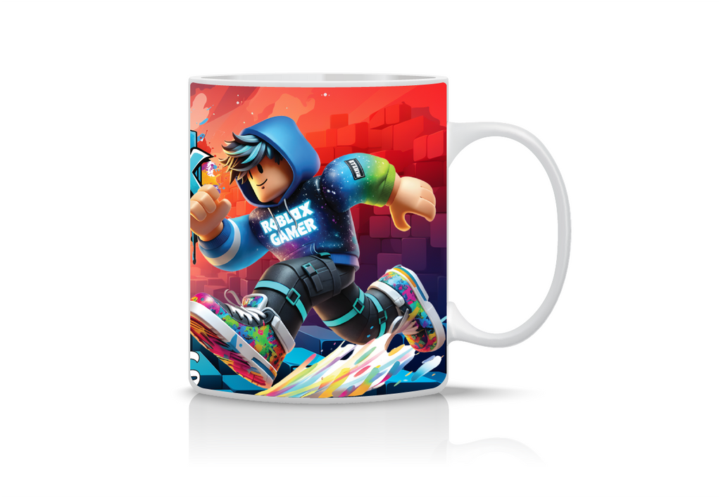 Προσωποποιημένη Κούπα Roblox R6 | Δώρο για Gamers