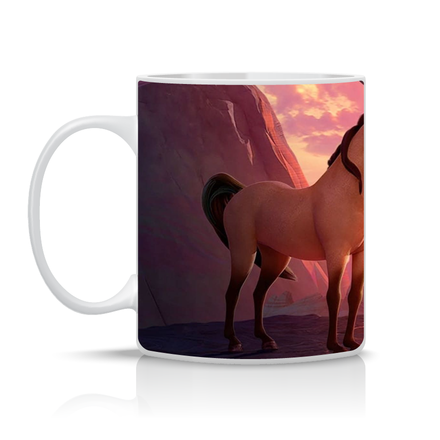 Παιδική κούπα Spirit Untamed με όνομα παιδιού – προσωποποιημένο δώρο για κορίτσι