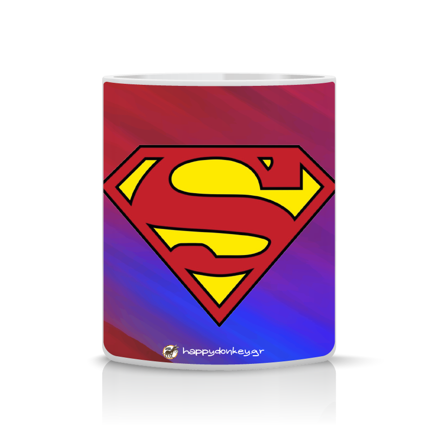Παιδική κούπα Superman με όνομα παιδιού – προσωποποιημένο δώρο για αγόρι