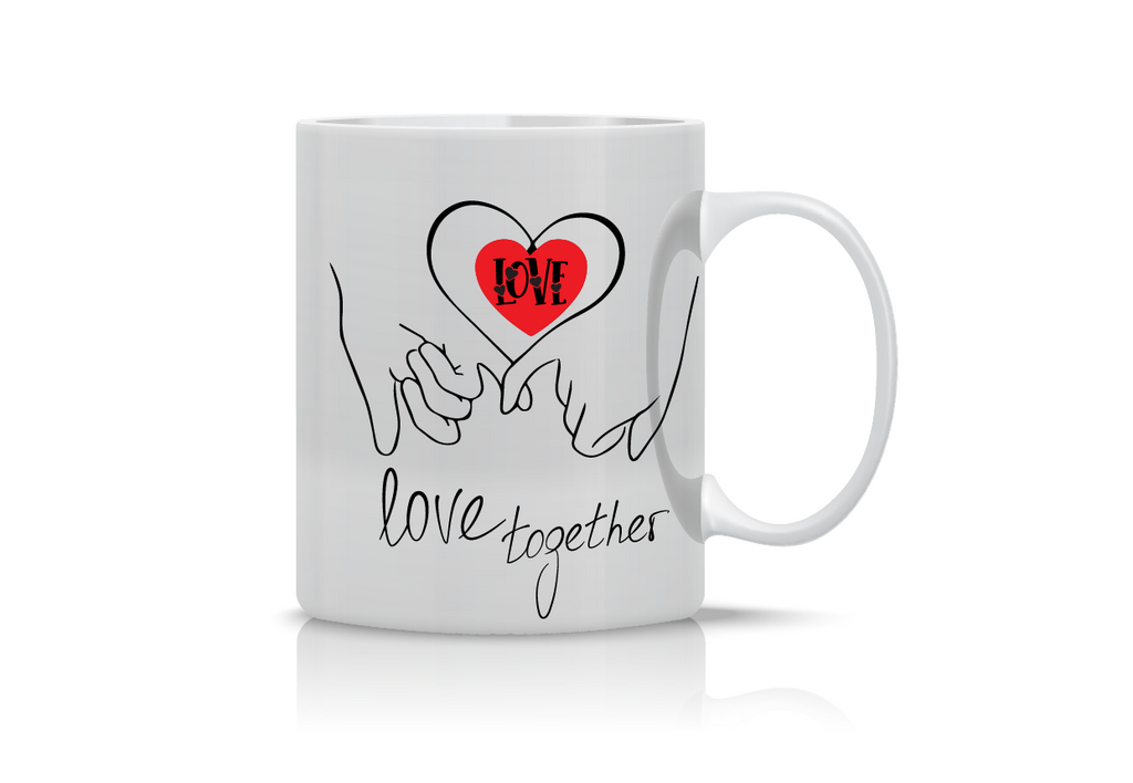 Κούπα “Love Hands” VAL-10  | Προσωποποιημένη Κούπα για Ζευγάρια
