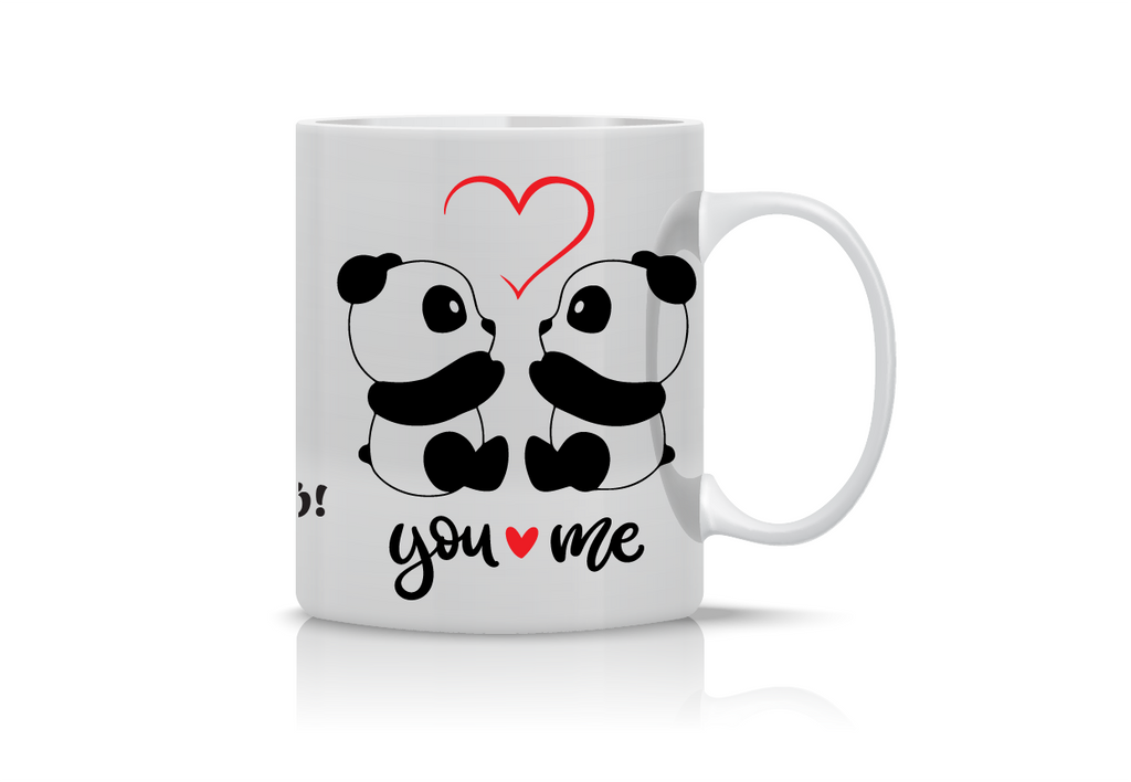 Κούπα “Panda Love” VAL-15  | Προσωποποιημένη Κούπα για Ζευγάρια