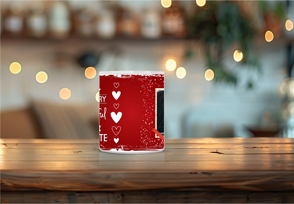 Κούπα Love Story – Προσωποποιημένη ρομαντική κούπα με φωτογραφία για ζευγάρια