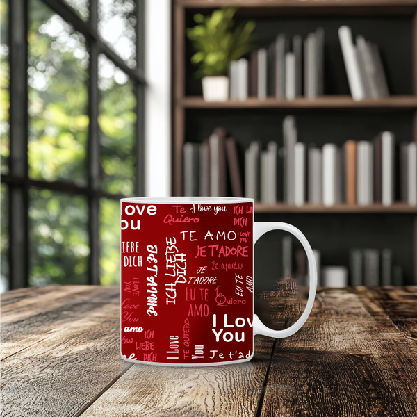 Κούπα I Love You – Κούπα με τη φράση “I love you” σε πολλές γλώσσες