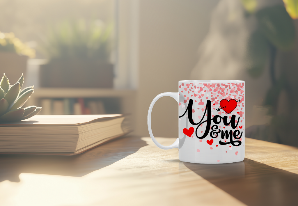 Κούπα You and Me – Ρομαντική κούπα για ζευγάρια