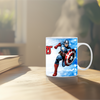Παιδική κούπα Captain America με όνομα παιδιού – προσωποποιημένο δώρο για αγόρι