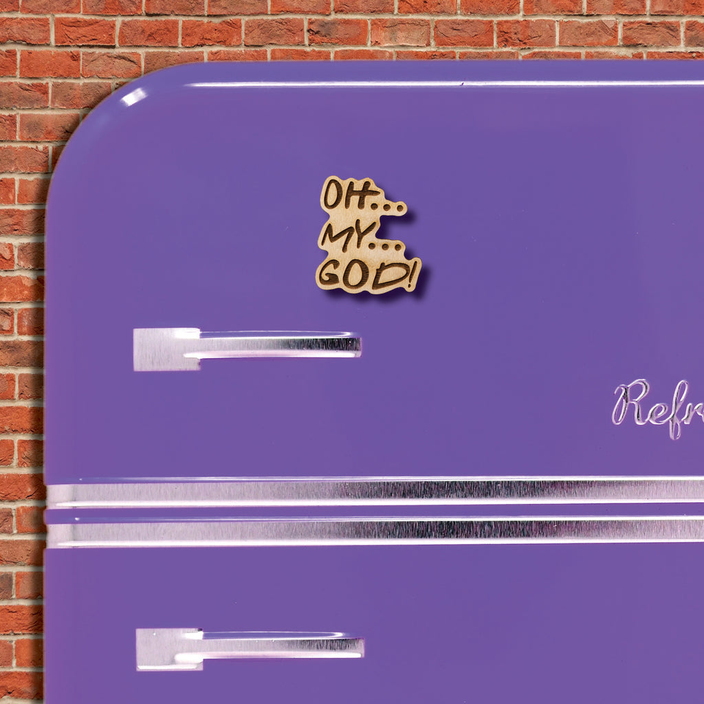 Ξύλινο Μαγνητάκι Friends "Oh my God " FR12