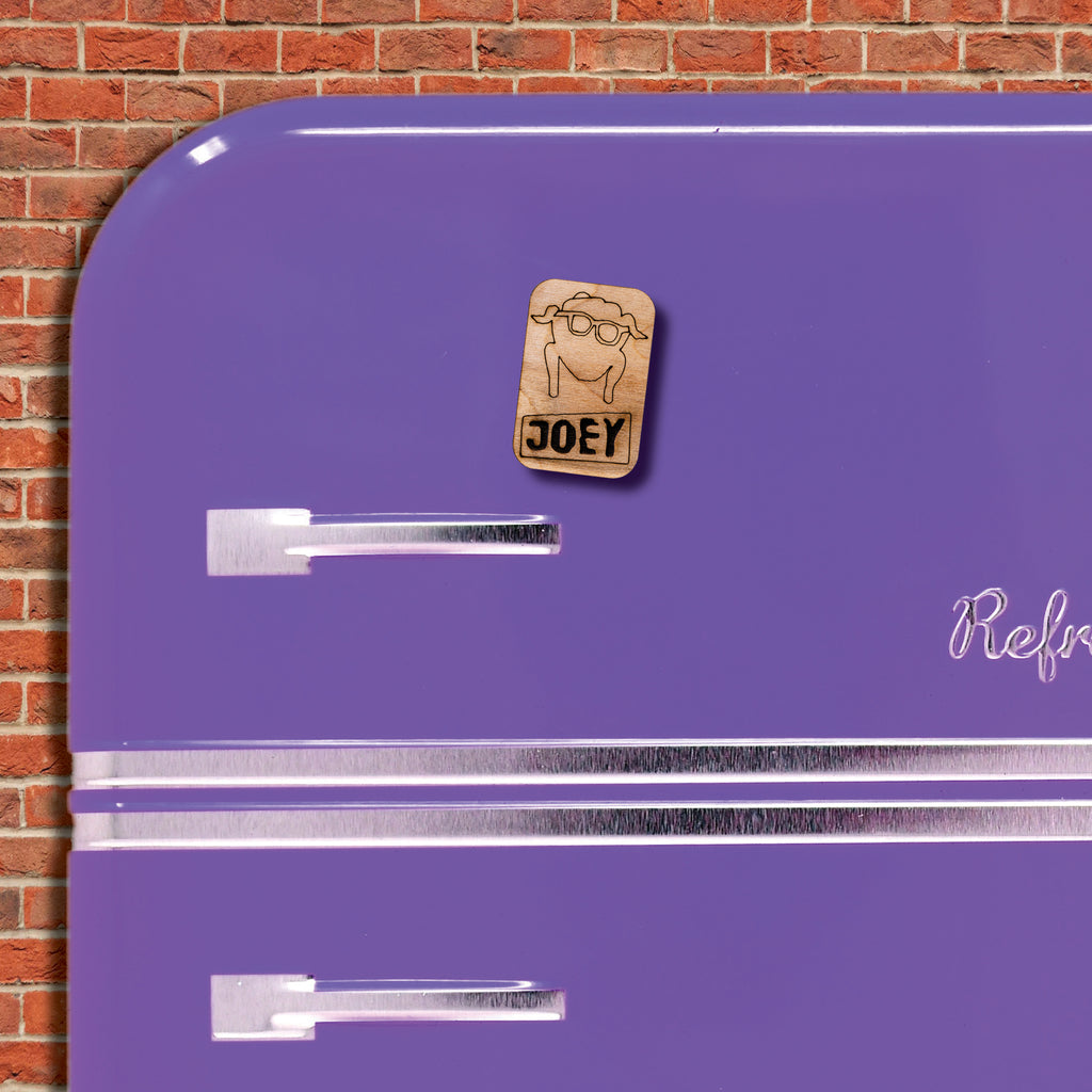 Ξύλινο Μαγνητάκι Friends "Turkey Joy " FR6