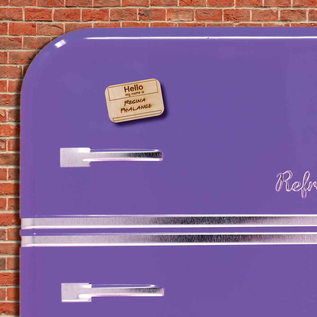 Ξύλινο Μαγνητάκι Friends "Regina Phalange" FR1