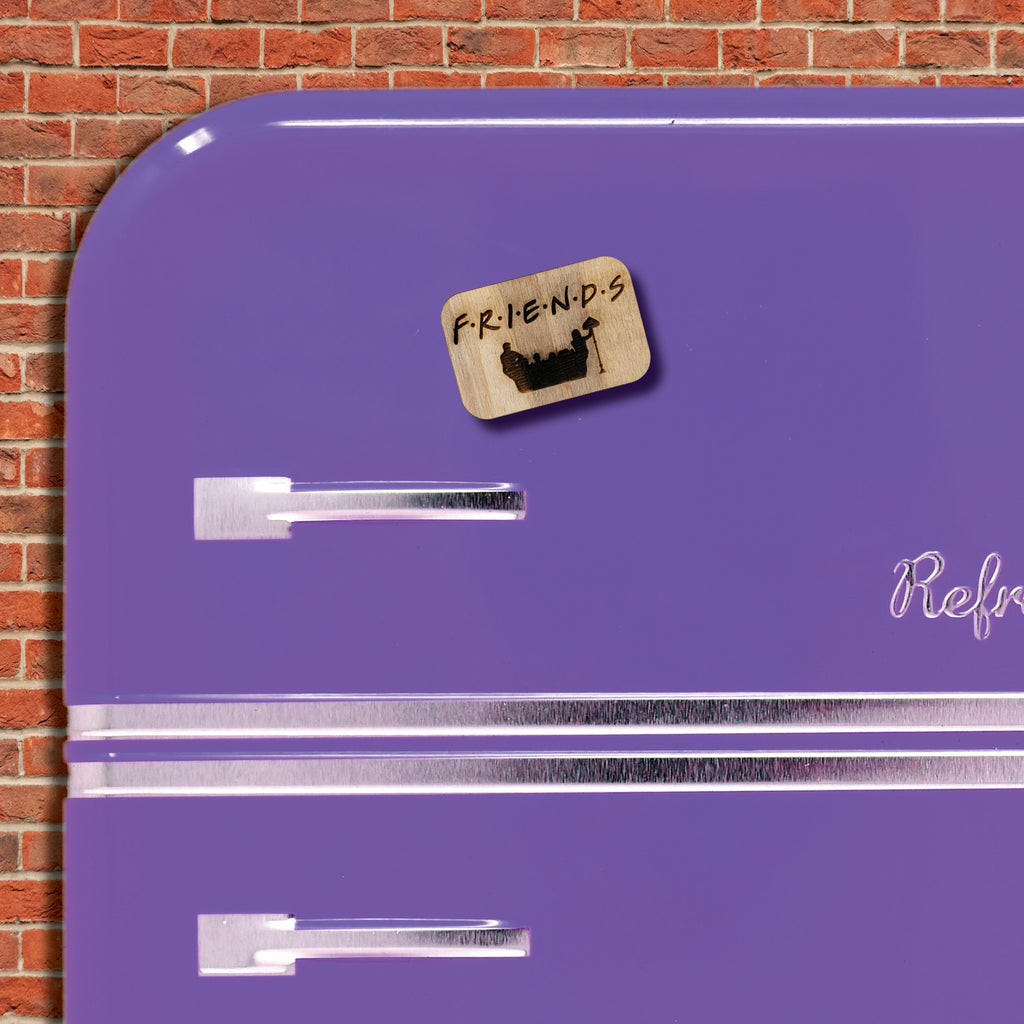 Ξύλινο Μαγνητάκι Friends "Friends Couch " FR13