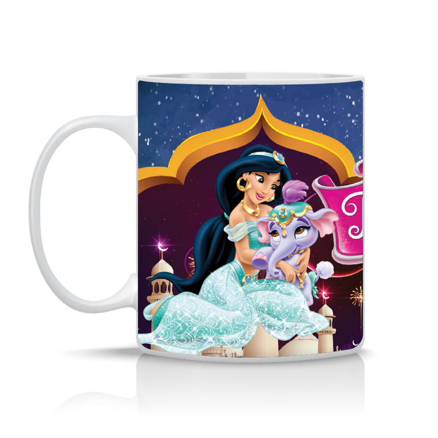 Παιδική κούπα Jasmine με όνομα παιδιού – προσωποποιημένο δώρο για κορίτσι